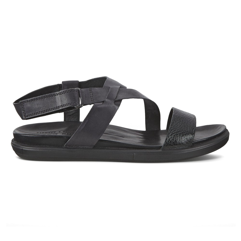 Sandalias Mujer - ECCO Simpil Flat - Negros - UMF657810